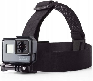 OPASKA NA GŁOWĘ DO KAMER SPORTOWYCH GOPRO HERO 6/5/4 BLACK SESSION SILVER