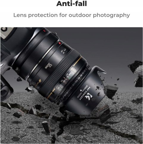 OSŁONA PRZECIWSŁONECZNA K&F CONCEPT 58MM DO CANON T8i T7 T7i T6i T6
