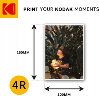 PAPIER FOTOGRAFICZNY KODAK 180 GSM 10x15CM A6 100 ARKUSZY