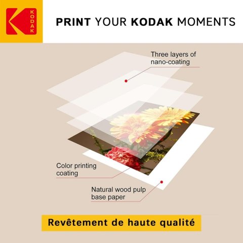 PAPIER FOTOGRAFICZNY KODAK 180 GSM 10x15CM A6 100 ARKUSZY