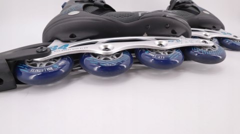 ROLKI ŁYŻWOROLKI MĘSKIE FITNESS REKREACYJNE K2 F.I.T. 84 BOA R. 43,5 28CM