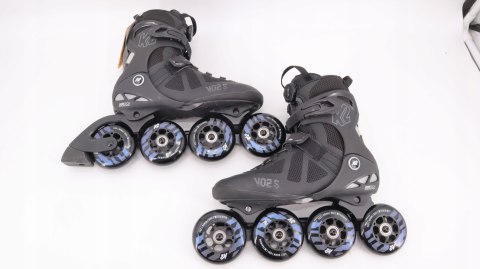 ROLKI REKREACYJNE FITNESS MĘSKIE K2 SKATE VO2 S 90 BOA CZARNE R. 42,5