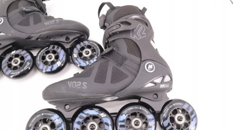 ROLKI REKREACYJNE FITNESS MĘSKIE K2 SKATE VO2 S 90 BOA CZARNE R. 42,5