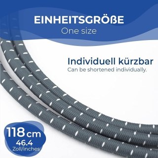 SZNUROWADŁA SZNURÓWKI EVEREST FITNESS 5 PAR NIEBIESKIE