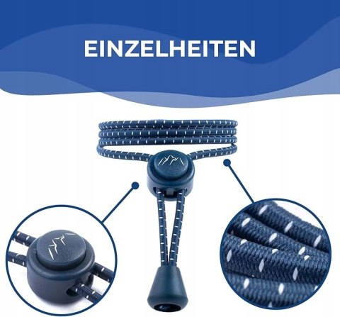 SZNUROWADŁA SZNURÓWKI EVEREST FITNESS 5 PAR NIEBIESKIE SZNUROWADŁA SZNURÓWKI EVEREST FITNESS 5 PAR NIEBIESKIE