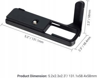 UCHWYT GRIP HANDGRIP JJC HG-XT5 DO FUJIFILM MHG-XT5 X-T5 CZARNY