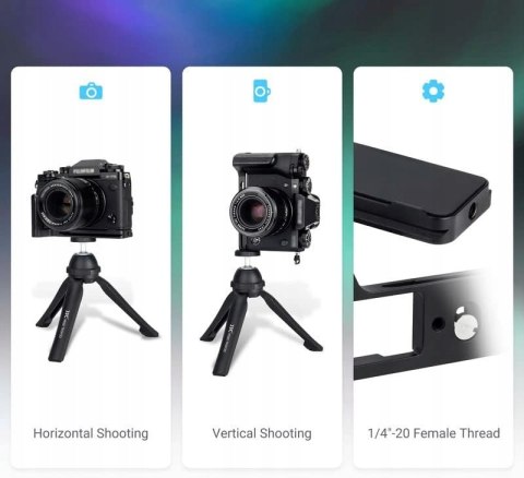 UCHWYT GRIP HANDGRIP JJC HG-XT5 DO FUJIFILM MHG-XT5 X-T5 CZARNY UCHWYT GRIP HANDGRIP JJC HG-XT5 DO FUJIFILM MHG-XT5 X-T5 CZARNY