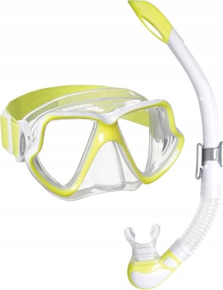 ZESTAW DO NURKOWANIA SNORKELINGU MASKA FAJKA PŁETWY MARES WAHOO