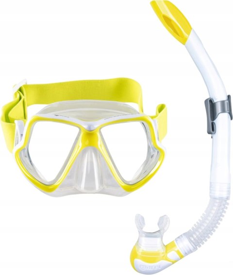 ZESTAW DO NURKOWANIA SNORKELINGU MASKA FAJKA PŁETWY MARES WAHOO