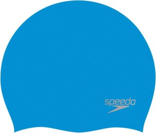CZEPEK SILIKONOWY PŁYWACKI SPEEDO SILICONE MOULDED BLUE