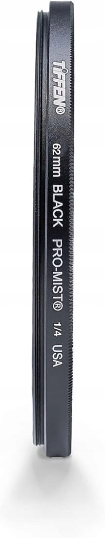 FILTR EFEKTOWY TIFFEN BLACK PRO MIST 1/4 62MM 62BPM14 ORYGINAŁ FILTR EFEKTOWY TIFFEN BLACK PRO MIST 1/4 62MM 62BPM14 ORYGINAŁ