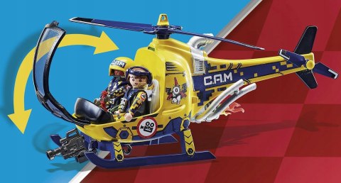 HELIKOPTER EKIPY FILMOWE PLAYMOBIL 70833 AIR STUNTSHOW