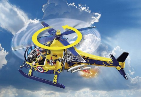 HELIKOPTER EKIPY FILMOWE PLAYMOBIL 70833 AIR STUNTSHOW