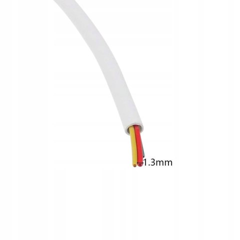 KABEL PRZEWÓD ELEKTRYCZNY 4x0,34MM2 BLUEXP 5M