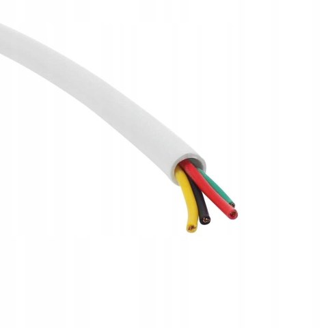 KABEL PRZEWÓD ELEKTRYCZNY 4x0,34MM2 BLUEXP 5M
