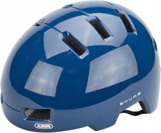 KASK ROWEROWY MIEJSKI ABUS SKURB M 55-59CM NIEBIESKI MIDNIGHT BLUE