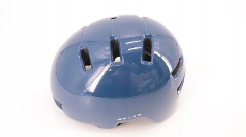 KASK ROWEROWY MIEJSKI ABUS SKURB M 55-59CM NIEBIESKI MIDNIGHT BLUE