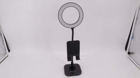LAMPA PIERŚCIENIOWA BIURKOWA STOJĄCA LED 6" DIGIPOWER DP-WSH-PH6