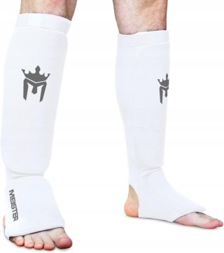 OCHRANIACZE NA PISZCZELE I STOPY GOLENIE MMA KICKBOXING MEISTER R. L/XL