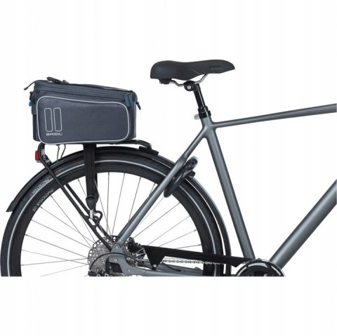 SAKWA TORBA ROWEROWA TYLNA NA BAGAŻNIK BASIL SPORT DESIGN MIK 7-15L SAKWA TORBA ROWEROWA TYLNA NA BAGAŻNIK BASIL SPORT DESIGN MIK 7-15L
