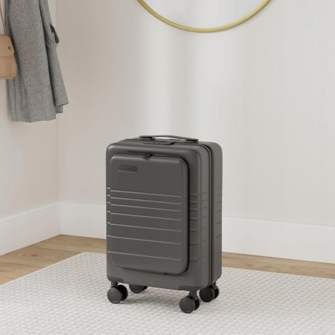 WALIZKA PODRÓŻNA KABINOWA TWARDA Z ABSu ETERNITIVE ZAMEK TSA 40L 55CM