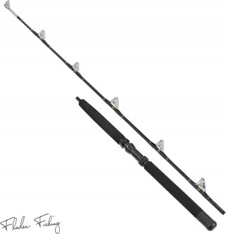 WĘDKA MORSKA DO ŁODZI FLADEN EURO GOLD TROLLING OFFSHORE DEEP SEA 185CM