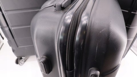ZESTAW 3 WALIZEK WALIZKA PODRÓŻNA PC+ABS SHOWKOO CZARNA ZAMEK TSA