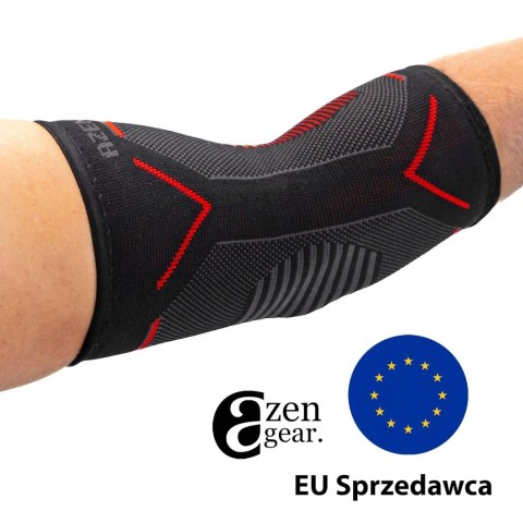 2x OPASKA ŚCIAGĄCZ STABILIZATOR ŁOKCIA TENISISTY R. M CZARNY 2 SZTUKI