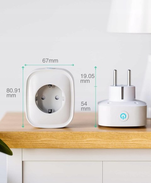 4x INTELIGENTNE GNIAZDO Z POMIAREM ENERGII GOHOME ALEXA 4 SZTUKI