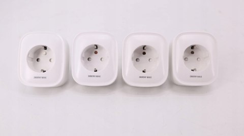 4x INTELIGENTNE GNIAZDO Z POMIAREM ENERGII GOHOME ALEXA 4 SZTUKI