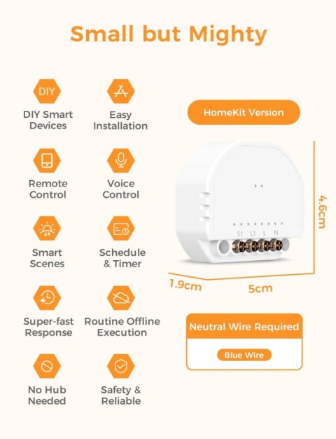 4x REFOSS INTELIGENTNY PRZEŁĄCZNIK ŚWIATŁA WI-FI MSS810 4 SZTUKI 4x REFOSS INTELIGENTNY PRZEŁĄCZNIK ŚWIATŁA WI-FI MSS810 4 SZTUKI