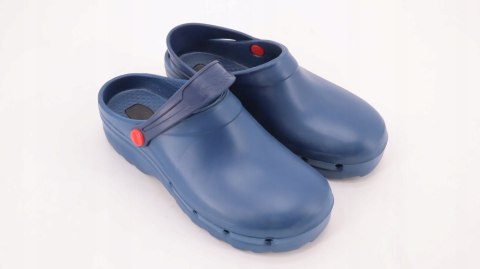 BUTY OCHRONNE ROBOCZE Z OTWORAMI CHODAKI LACZKI REPOSA LIGHT SHOCK R. 38