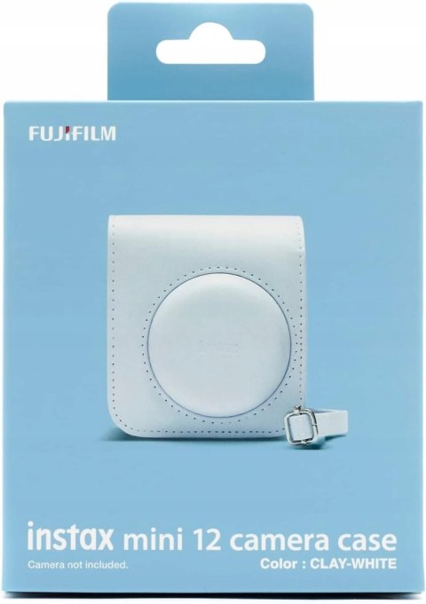 ETUI FUTERAŁ POKROWIEC NA APARAT FUJIFILM INSTAX MINI 12 CLAY WHITE