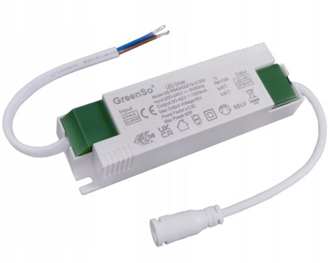 GREENSO STEROWNIK LED TRANSFORMATOR ZASILACZ MEBLOWY AC 200-240V/DC