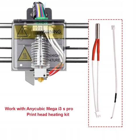 GRZAŁKA DO DRUKARKI 3D 12V 40W NTC 100K 3950