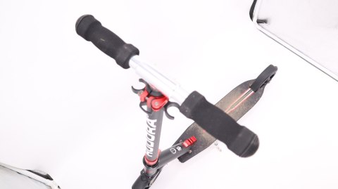 HULAJNOGA SKŁADANA DZIECIĘCA HUDORA BOLD WHEEL L SCOOTER CZARNO-CZERWONA