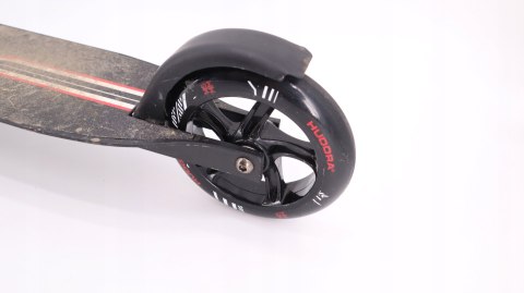 HULAJNOGA SKŁADANA DZIECIĘCA HUDORA BOLD WHEEL L SCOOTER CZARNO-CZERWONA
