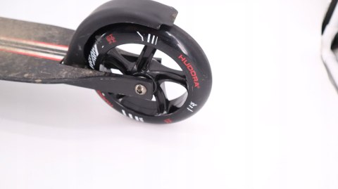 HULAJNOGA SKŁADANA DZIECIĘCA HUDORA BOLD WHEEL L SCOOTER CZARNO-CZERWONA