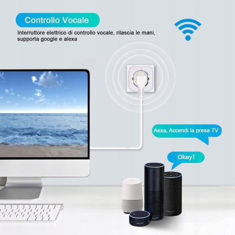 INTELIGENTNE GNIAZDO 16A SMART WIFI ALEXA EXTRASTAR INTELIGENTNE GNIAZDO 16A SMART WIFI ALEXA EXTRASTAR