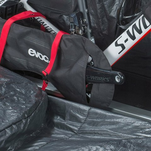 OSŁONA ŁAŃCUCHA ROWEROWEGO CZARNA 20x65CM EVOC CHAIN COVER ROAD