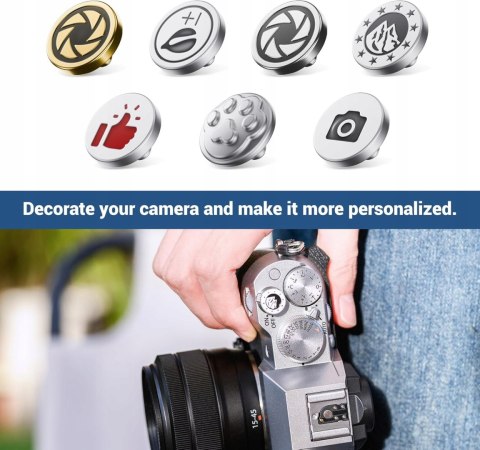 PRZYCISK SPUSTU ZWALNIANIA MIGAWKI APARATU JJC DO FUJI SONY NIKON