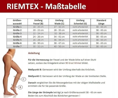 SKARPETY UCISKOWE POŃCZOCHY PODKOLANÓWKI KOMPRESYJNE 23-32 mmHg