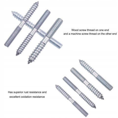 WKRĘT SZPILKA ŚRUBA DWUGWINTOWA NA TORX M8 120MM 9 SZTUK