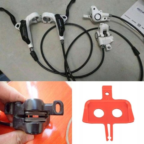 DYSTANSER KLOCKÓW HAMULCOWYCH SHIMANO M315 M355 M395 M445 M446 10 SZTUK
