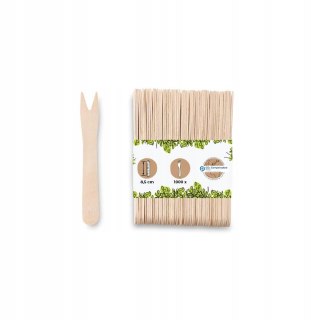 GREENBOX WIDELCZYKI DO FRYTEK DREWNIANE 1000 SZTUK 8,5CM
