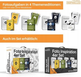 KARTY INSPIRACYJNE FOTOGRAFICZNE FOTOGRAFIA NOCNA INSPIRACLES 52 SZTUKI
