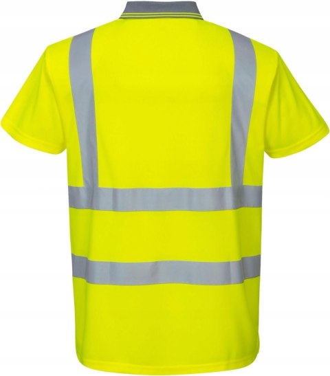 KOSZULKA OSTRZEGAWCZA ROBOCZA PORTWEST POLO S477 ROZ. XXL