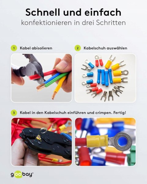 ŁĄCZNIK KONEKTOR PŁASKI ZACISKOWY CZERWONY 99 SZTUK GOOBAY