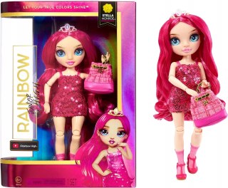 LALKA RAINBOW HIGH JUNIOR STELLA MONROE RÓŻOWA + AKCESORIA + CZESANIE