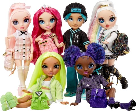 LALKA RAINBOW HIGH JUNIOR STELLA MONROE RÓŻOWA + AKCESORIA + CZESANIE
